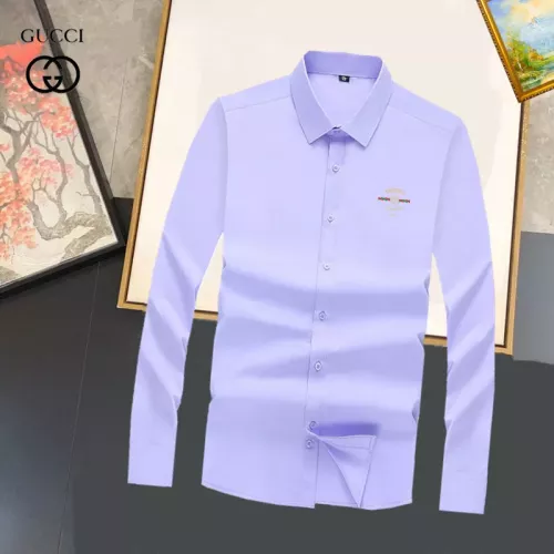 Gucci Shirts Long Sleeved For Unisex #1376136 $40.00 USD, Wholesale Replica Gucci Shirts