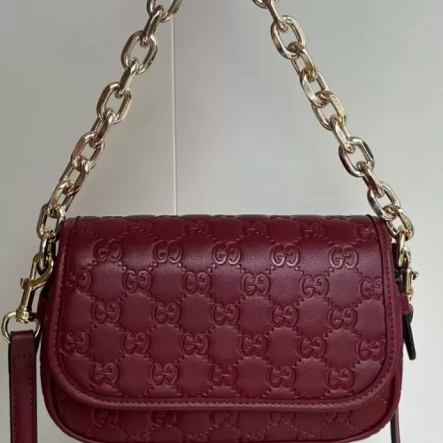 Replica Gucci AAA Quality Shoulder Bags For Women #1376291 $92.00 USD for Wholesale