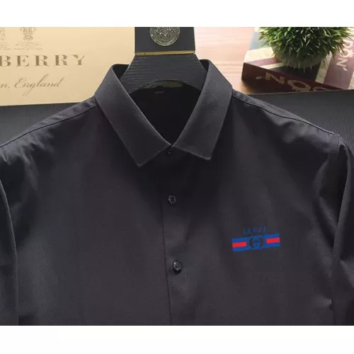 Replica Gucci Shirts Long Sleeved For Unisex #1376297 $40.00 USD for Wholesale