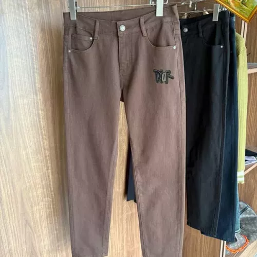 Replica Christian Dior Jeans For Men #1376347 $48.00 USD for Wholesale