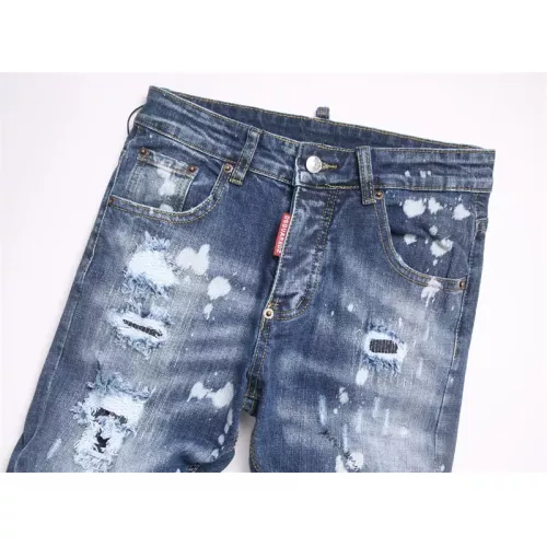 Replica Dsquared Jeans For Men #1376369 $48.00 USD for Wholesale