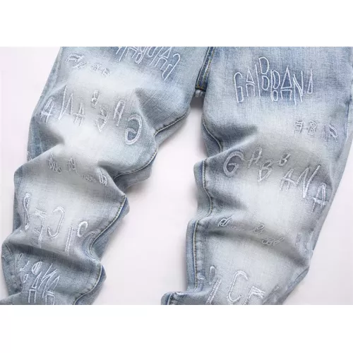 Replica Dolce & Gabbana D&G Jeans For Men #1376377 $48.00 USD for Wholesale