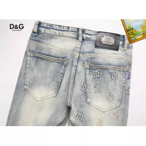 Replica Dolce & Gabbana D&G Jeans For Men #1376380 $48.00 USD for Wholesale
