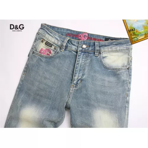 Replica Dolce & Gabbana D&G Jeans For Men #1376382 $48.00 USD for Wholesale