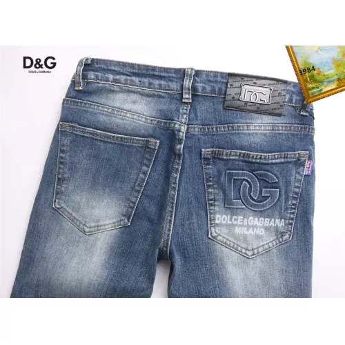 Replica Dolce & Gabbana D&G Jeans For Men #1376383 $48.00 USD for Wholesale