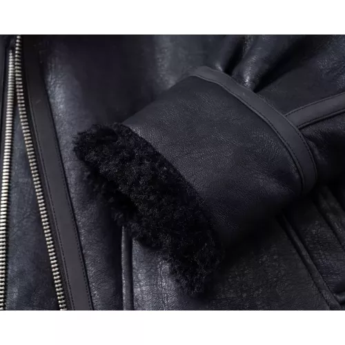 Replica Armani Jackets Long Sleeved For Men #1376396 $128.00 USD for Wholesale