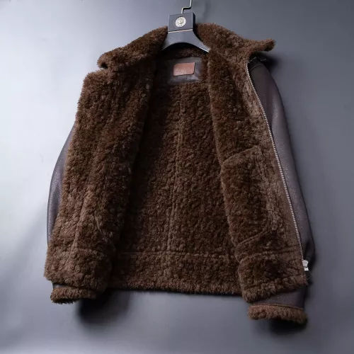 Replica Armani Jackets Long Sleeved For Men #1376400 $128.00 USD for Wholesale