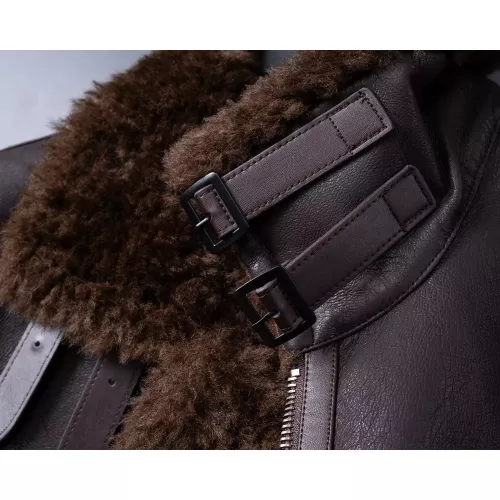 Replica Armani Jackets Long Sleeved For Men #1376400 $128.00 USD for Wholesale