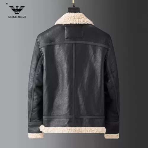 Replica Armani Jackets Long Sleeved For Men #1376401 $128.00 USD for Wholesale