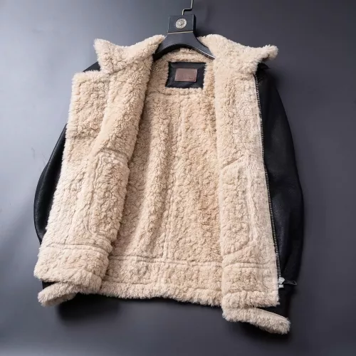 Replica Armani Jackets Long Sleeved For Men #1376401 $128.00 USD for Wholesale