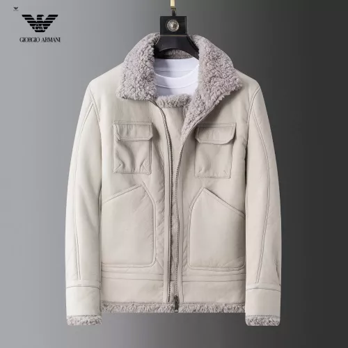 Armani Jackets Long Sleeved For Men #1376402 $128.00 USD, Wholesale Replica Armani Jackets
