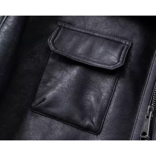 Replica Armani Jackets Long Sleeved For Men #1376403 $128.00 USD for Wholesale