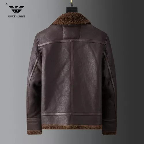 Replica Armani Jackets Long Sleeved For Men #1376405 $128.00 USD for Wholesale
