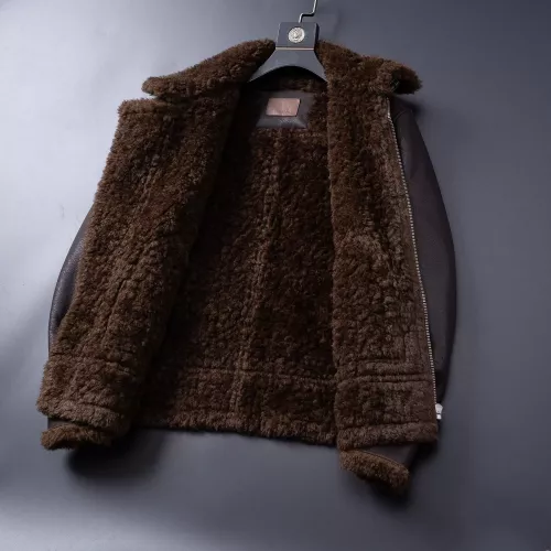 Replica Armani Jackets Long Sleeved For Men #1376405 $128.00 USD for Wholesale