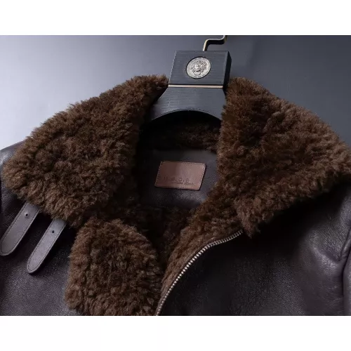 Replica Armani Jackets Long Sleeved For Men #1376405 $128.00 USD for Wholesale