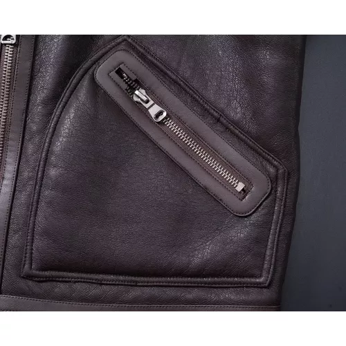 Replica Armani Jackets Long Sleeved For Men #1376405 $128.00 USD for Wholesale