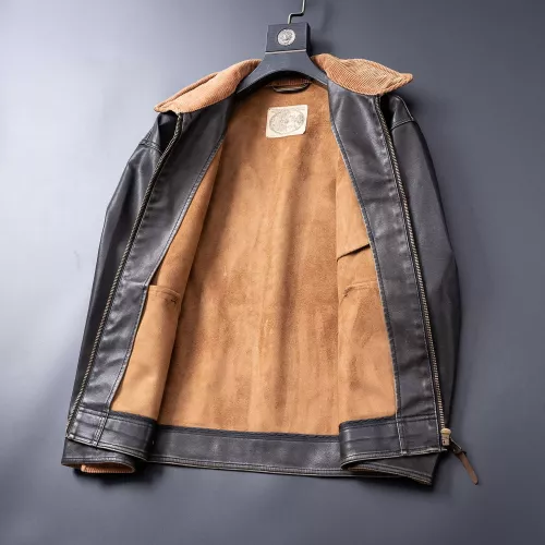 Replica Armani Jackets Long Sleeved For Men #1376408 $115.00 USD for Wholesale