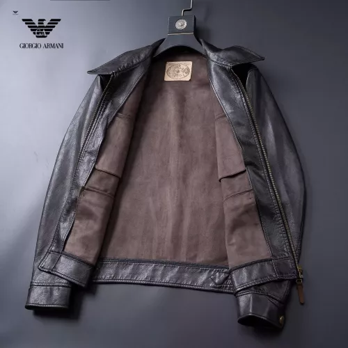 Replica Armani Jackets Long Sleeved For Men #1376414 $115.00 USD for Wholesale