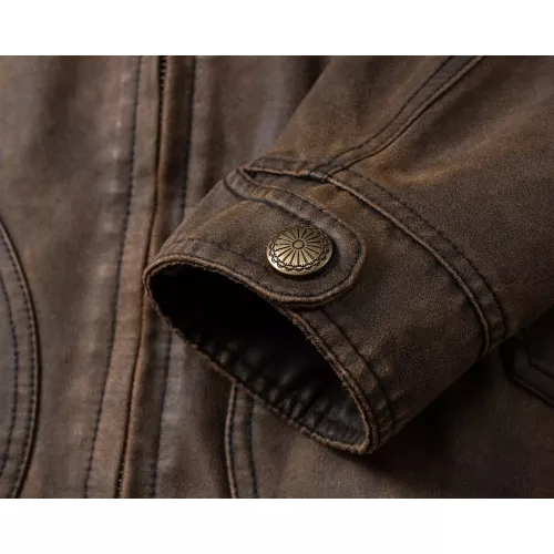 Replica Armani Jackets Long Sleeved For Men #1376418 $115.00 USD for Wholesale