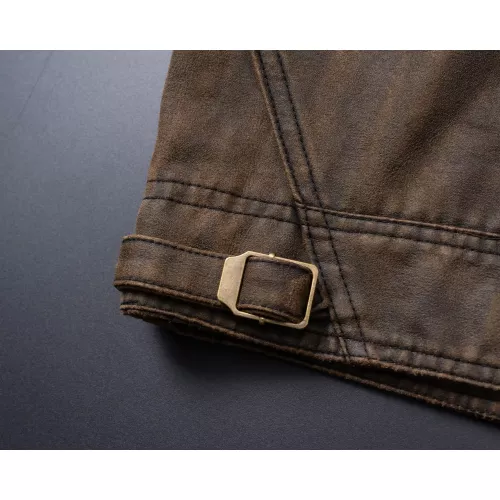 Replica Armani Jackets Long Sleeved For Men #1376418 $115.00 USD for Wholesale