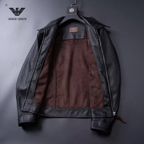 Replica Armani Jackets Long Sleeved For Men #1376419 $115.00 USD for Wholesale