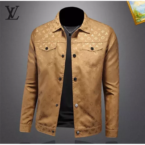 Replica Louis Vuitton LV Jackets Long Sleeved For Men #1376420 $82.00 USD for Wholesale