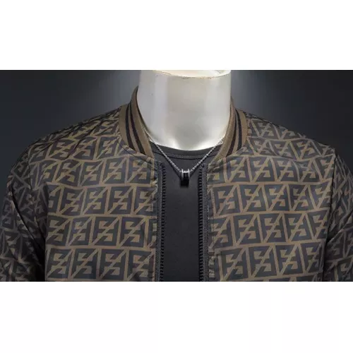 Replica Fendi Jackets Long Sleeved For Men #1376422 $82.00 USD for Wholesale