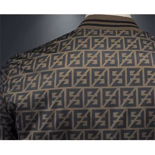 Replica Fendi Jackets Long Sleeved For Men #1376422 $82.00 USD for Wholesale