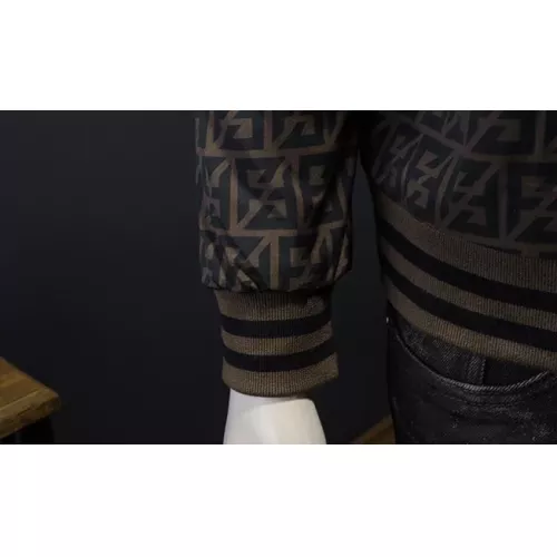 Replica Fendi Jackets Long Sleeved For Men #1376422 $82.00 USD for Wholesale