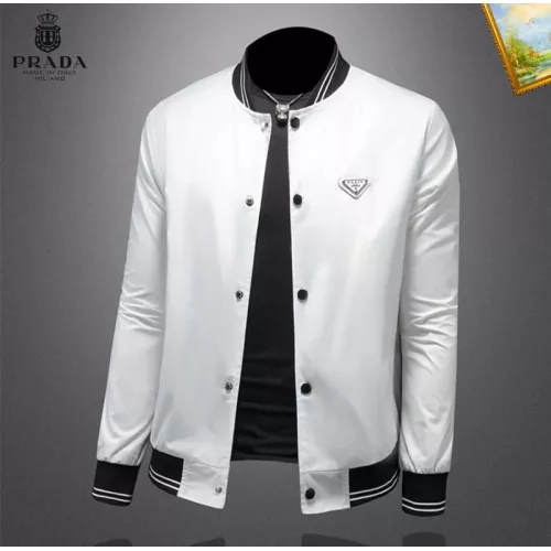 Replica Prada Jackets Long Sleeved For Men #1376423 $82.00 USD for Wholesale