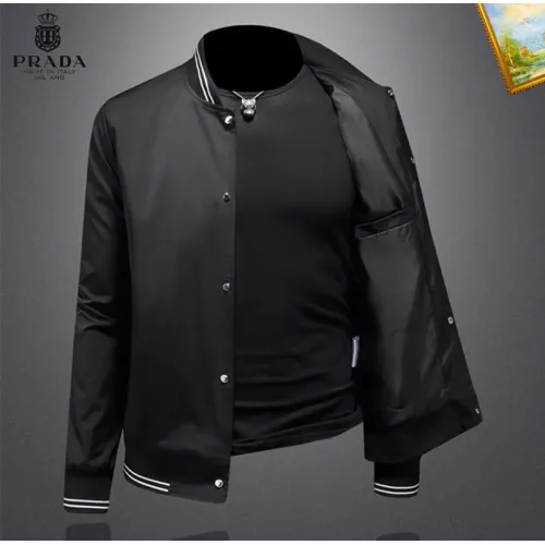Replica Prada Jackets Long Sleeved For Men #1376424 $82.00 USD for Wholesale