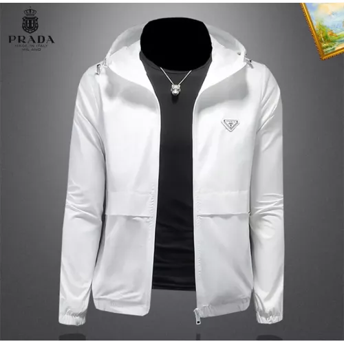 Prada Jackets Long Sleeved For Men #1376425 $82.00 USD, Wholesale Replica Prada Jackets