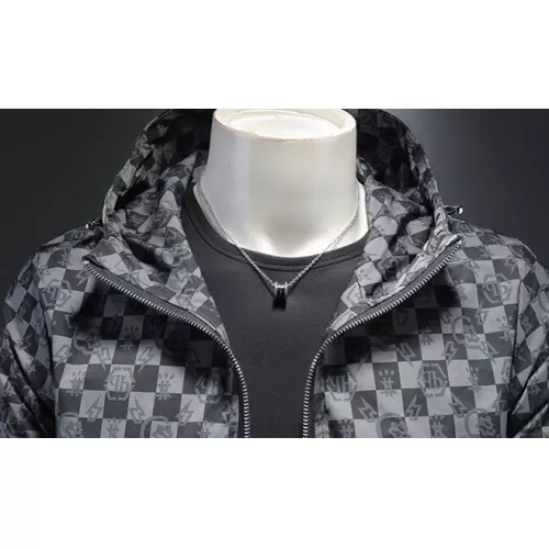 Replica Louis Vuitton LV Jackets Long Sleeved For Men #1376428 $82.00 USD for Wholesale