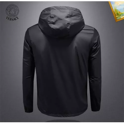 Replica Versace Jackets Long Sleeved For Men #1376431 $82.00 USD for Wholesale