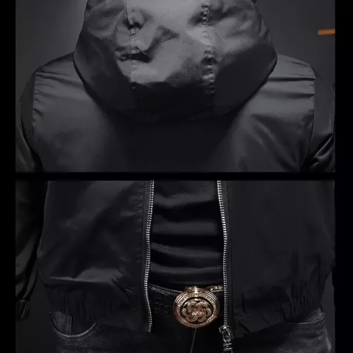 Replica Versace Jackets Long Sleeved For Men #1376431 $82.00 USD for Wholesale
