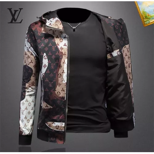 Replica Louis Vuitton LV Jackets Long Sleeved For Men #1376432 $82.00 USD for Wholesale