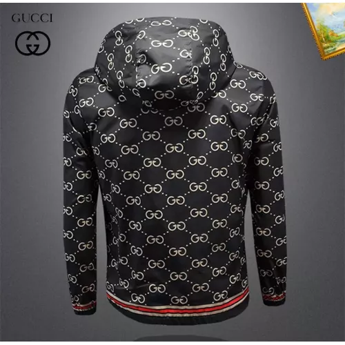 Replica Gucci Jackets Long Sleeved For Men #1376434 $82.00 USD for Wholesale