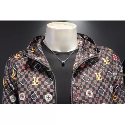 Replica Louis Vuitton LV Jackets Long Sleeved For Men #1376447 $82.00 USD for Wholesale