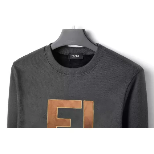 Replica Fendi Sweaters Long Sleeved For Men #1376503 $42.00 USD for Wholesale