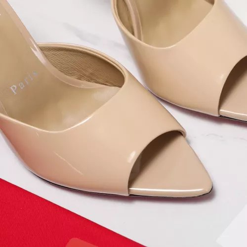 Replica Christian Louboutin CL Slippers For Women #1376529 $105.00 USD for Wholesale