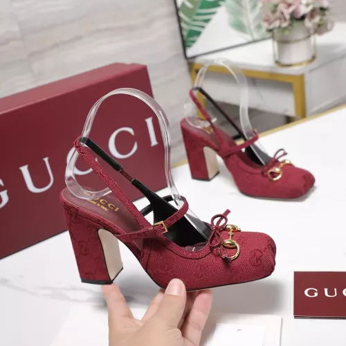 Replica Gucci Sandal For Women #1376533 $108.00 USD for Wholesale