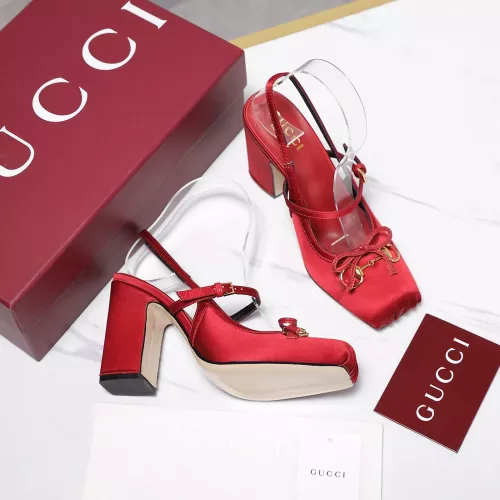 Replica Gucci Sandal For Women #1376537 $108.00 USD for Wholesale