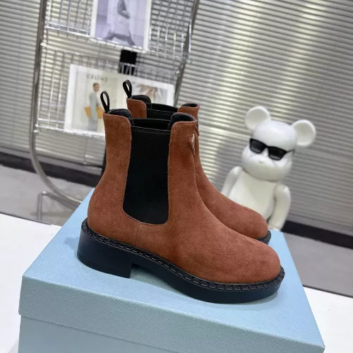 Replica Prada Boots For Women #1376566 $115.00 USD for Wholesale