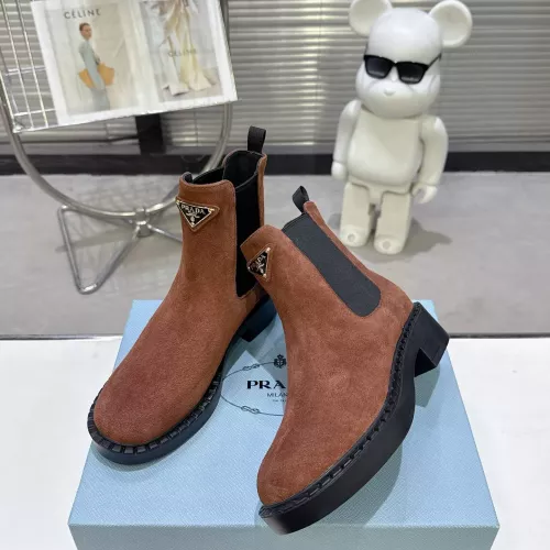 Replica Prada Boots For Women #1376566 $115.00 USD for Wholesale