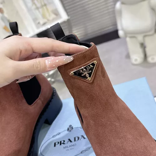Replica Prada Boots For Women #1376566 $115.00 USD for Wholesale