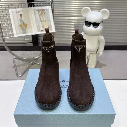 Replica Prada Boots For Women #1376567 $115.00 USD for Wholesale