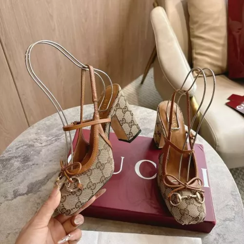 Replica Gucci Sandal For Women #1376581 $100.00 USD for Wholesale