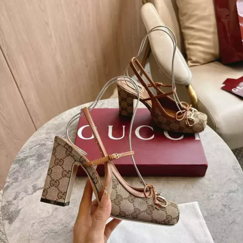 Replica Gucci Sandal For Women #1376581 $100.00 USD for Wholesale
