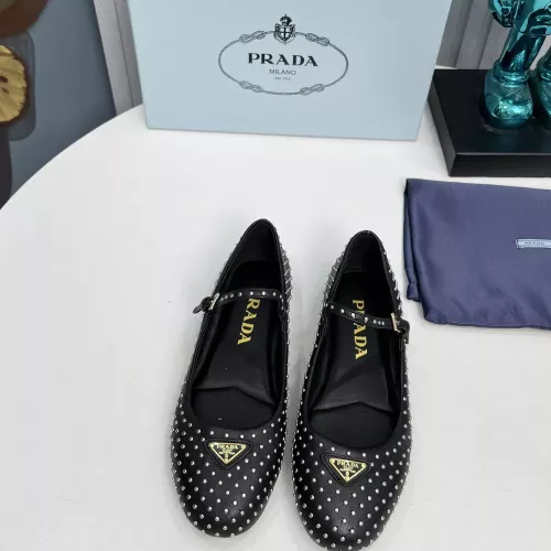 Replica Prada Flat Shoes For Women #1376597 $115.00 USD for Wholesale
