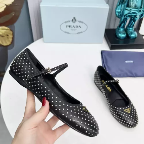 Replica Prada Flat Shoes For Women #1376597 $115.00 USD for Wholesale